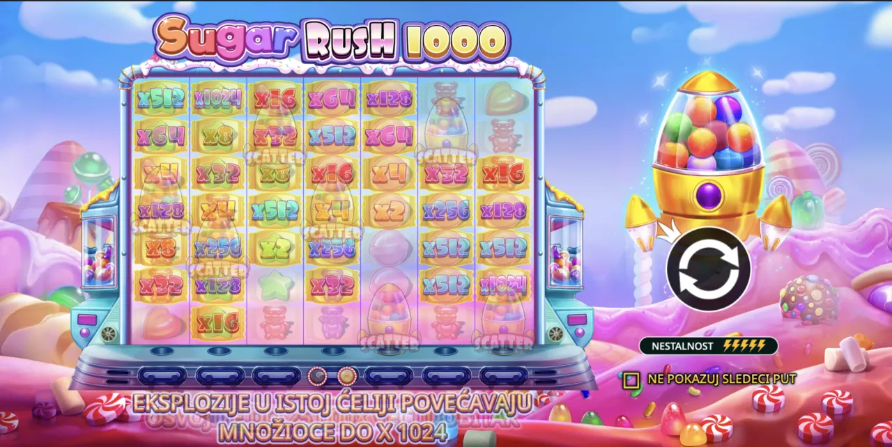 Sugar Rush 1000